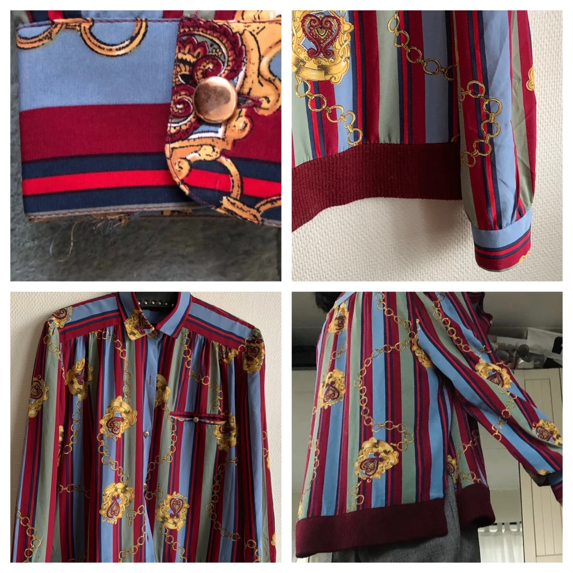 80-tal Vintage skjorta Giorgio Valeri Italy - 90