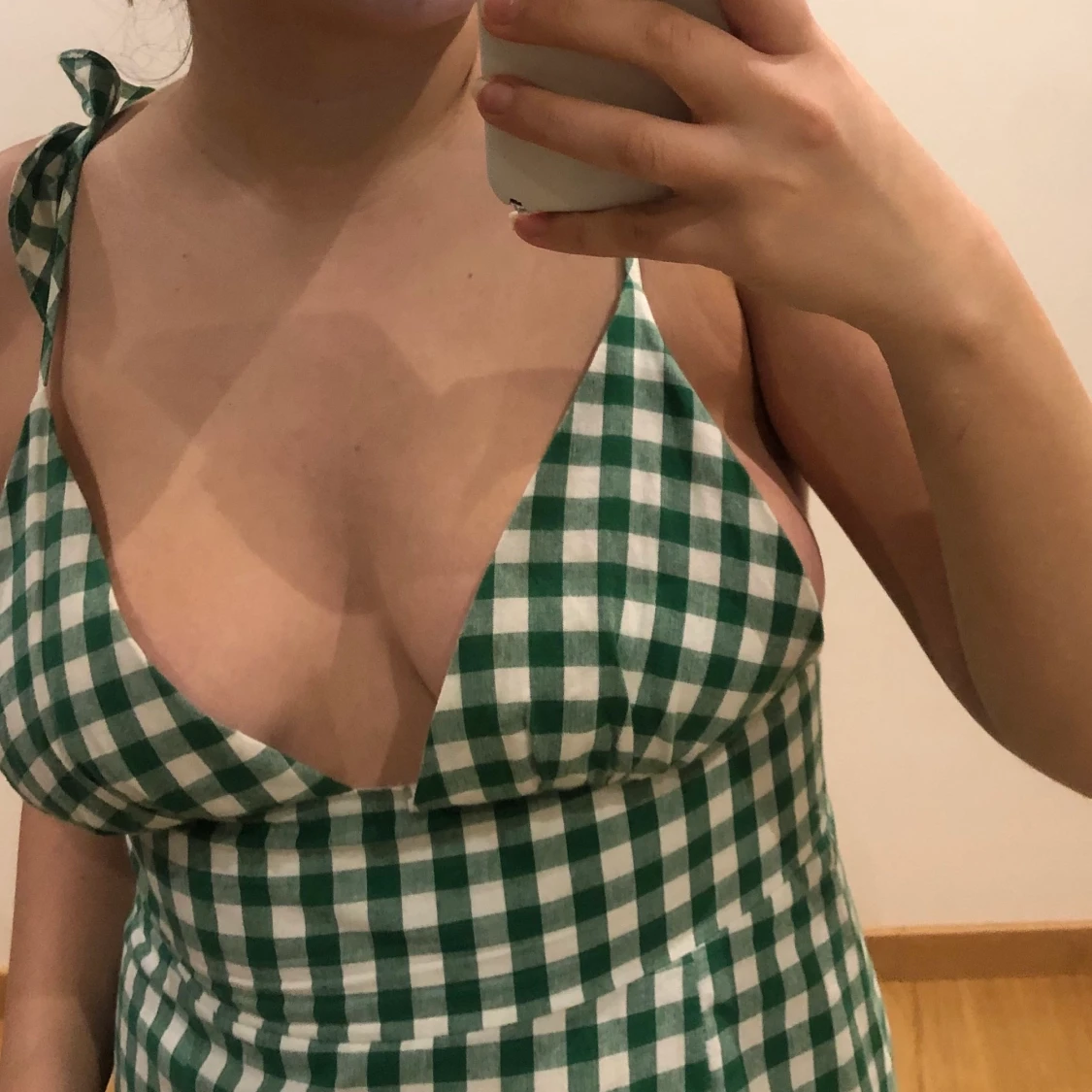 Grön klänning  - 90