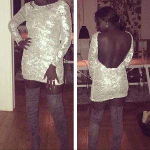  - Jätte fin festklänning använd 1 gång 