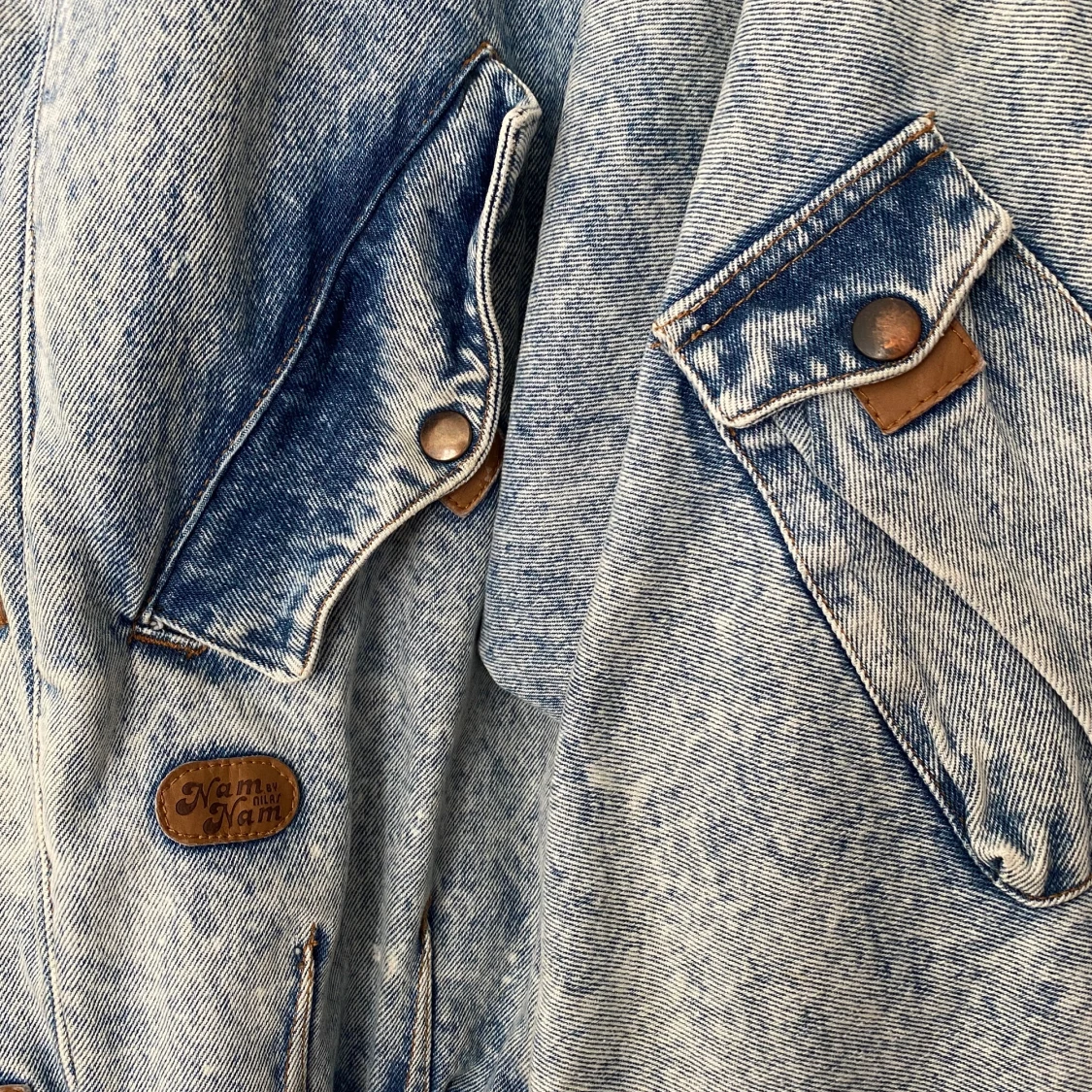 Retro jeansjacka