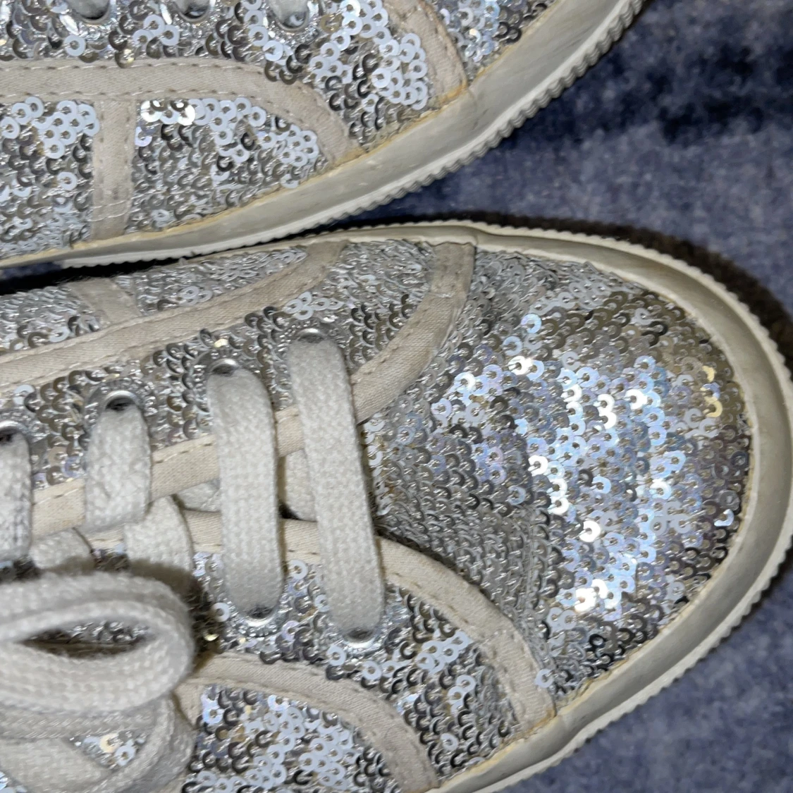 Superga glitterskor - 90