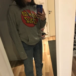 Santa cruis hoodie - En santa cruis hoodie, färg grå. Säljer för att jag andvänder den inte längre. Fint skick. Köparen står för frakten.