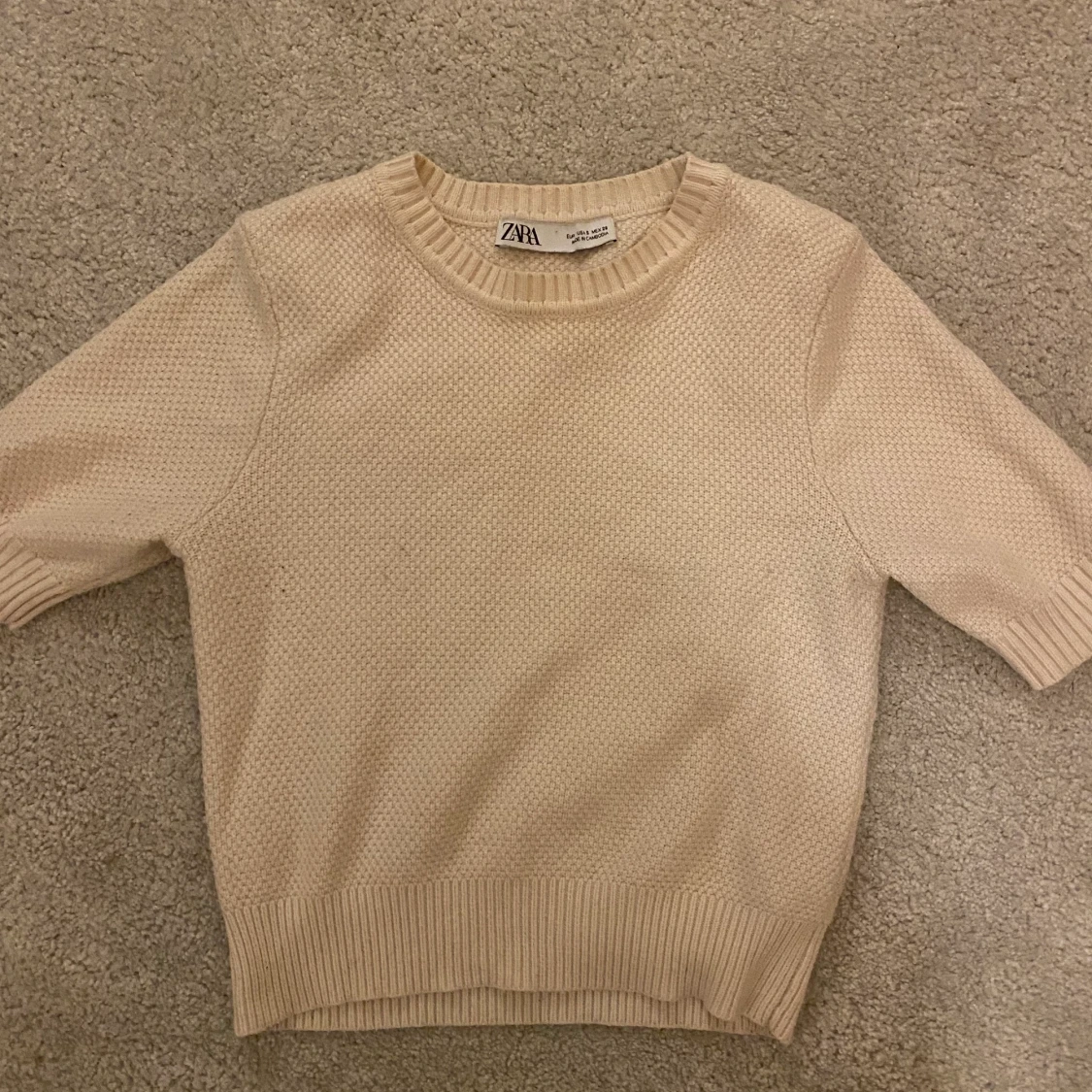 Stickad/virkad zara tröja - 91