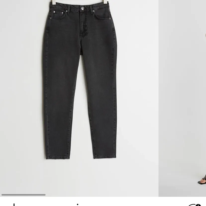Gråa jeans från Gina. Passar både 36 och 38 beror på hur du vill att dem ska sitta. Ny pris 499kr. Jeans & Byxor.