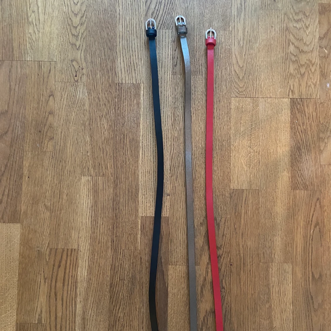 Skärp, tre stycken - 90