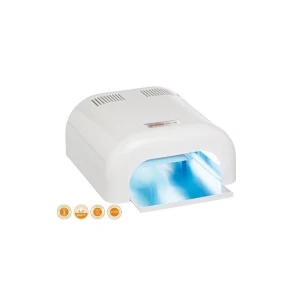 Uv/led lampa  - En uv/ led lampa till gelenaglar. Den är från nagelgiganten och den är i bra skick, bara använd några ggr. 