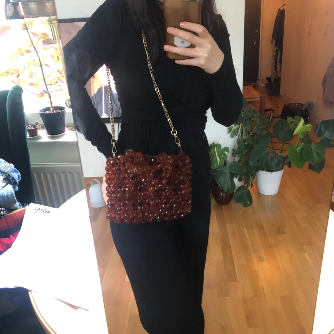 Väska av pärlor  - 91
