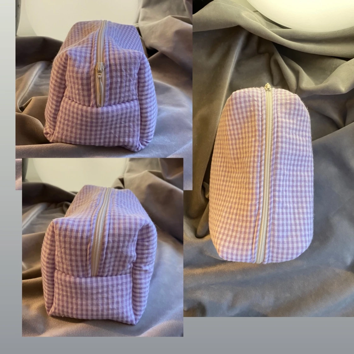 Rutig hemmagjord necessär - 90