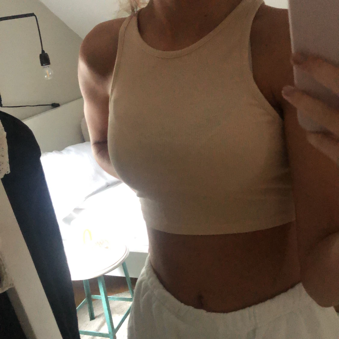 Kort linne från zara, strl S - 90