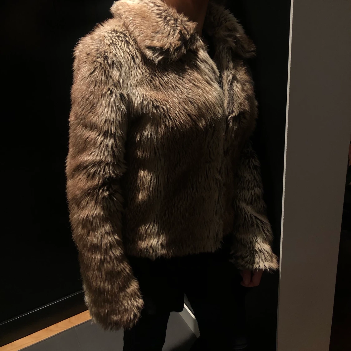 Pälsjacka, storlek M  - 91