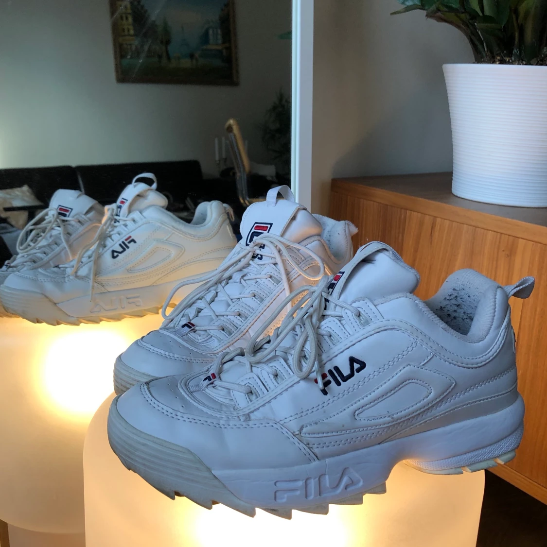 Vita skor, FILA - 90