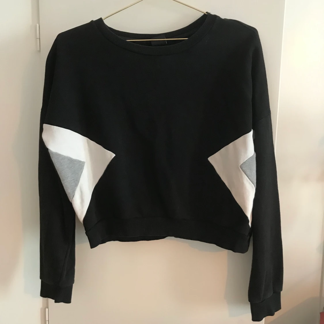Croppad sweatshirt