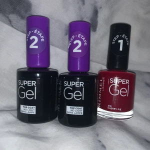 Gel lack - Oanvända, säljer helst alla tillsammans för 100kr+ frakt men annars kan styckpris diskuteras (de kostar egentligen ca 60kr styck) 