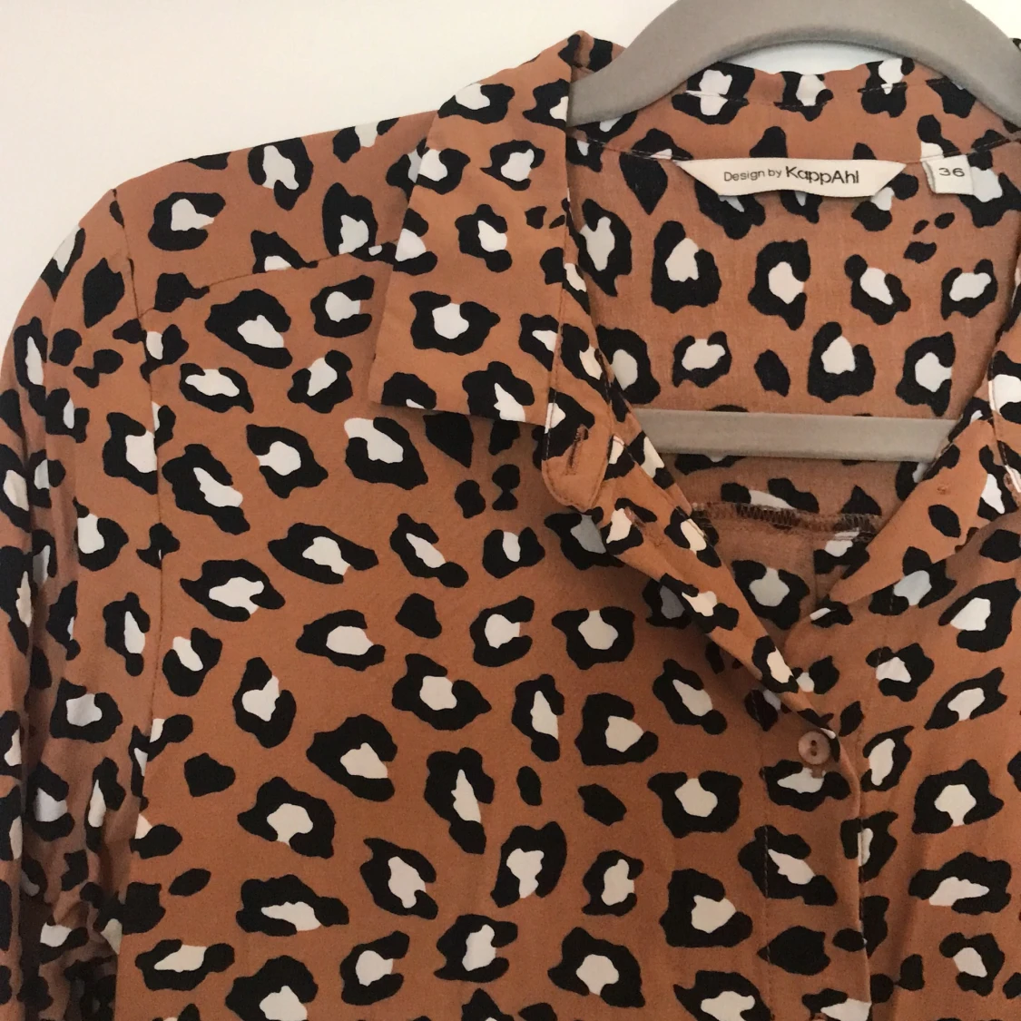 Leopardmönstrad skjorta  - 90