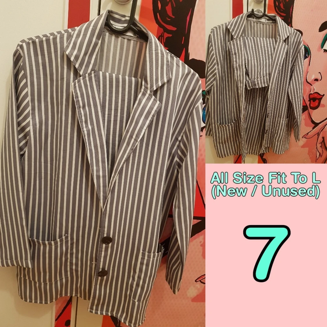 set blazer och byxor