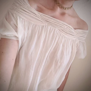 Silk top - Top i siden, storlek S/M. Bra skick. 