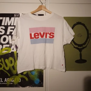 Levi's t-shirt - Väldigt cool oversized t-shirt från levis med häftigt tryck. Mycket bra skick. Köparen står för frakten. Samfrakt erbjuds.