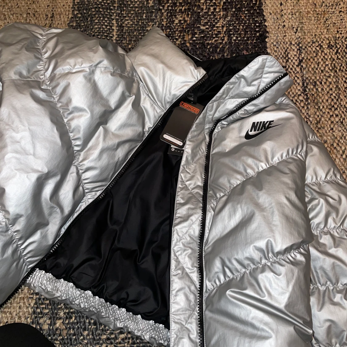 NIKE JACKA SILVER - 90