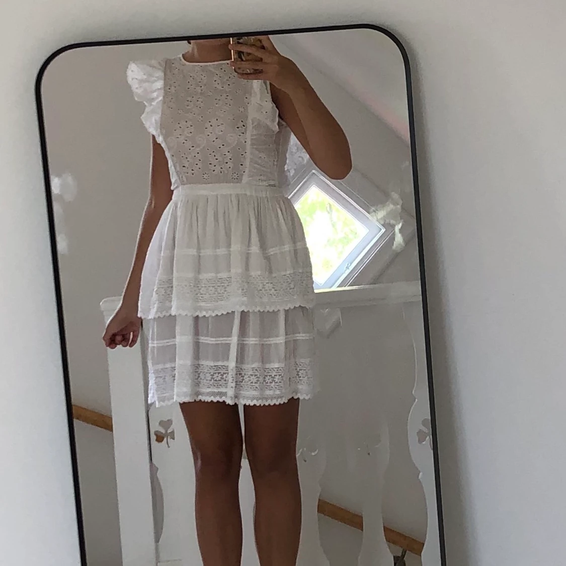 Vit klänning från hm💞 - 90