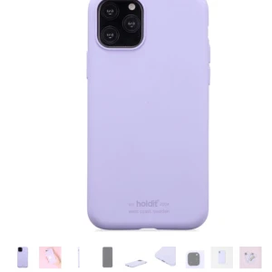 Holdit Iphone skal (Iphone 11 Pro) - Säljer två styckna holdit skal i pastell blå och lila. Säljer pga. felköp. Passar till Iphone 11 Pro, 80kr styck eller båda för 150kr