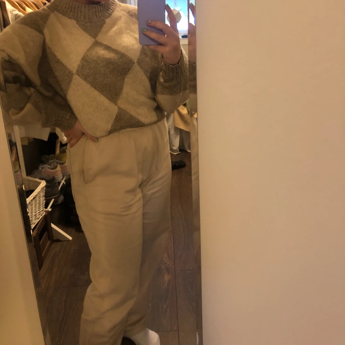 Stickad tröja  - 90