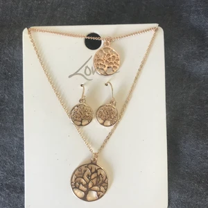 Smycken - Halsband, örhängen & armband matchande. Aldrig använt. 