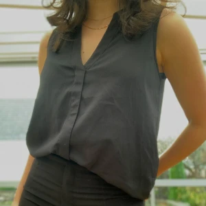 Svart blus - Superfin v-ringad svart blus🖤🖤🖤 Frakt 50kr⚡️ men kan även mötas upp