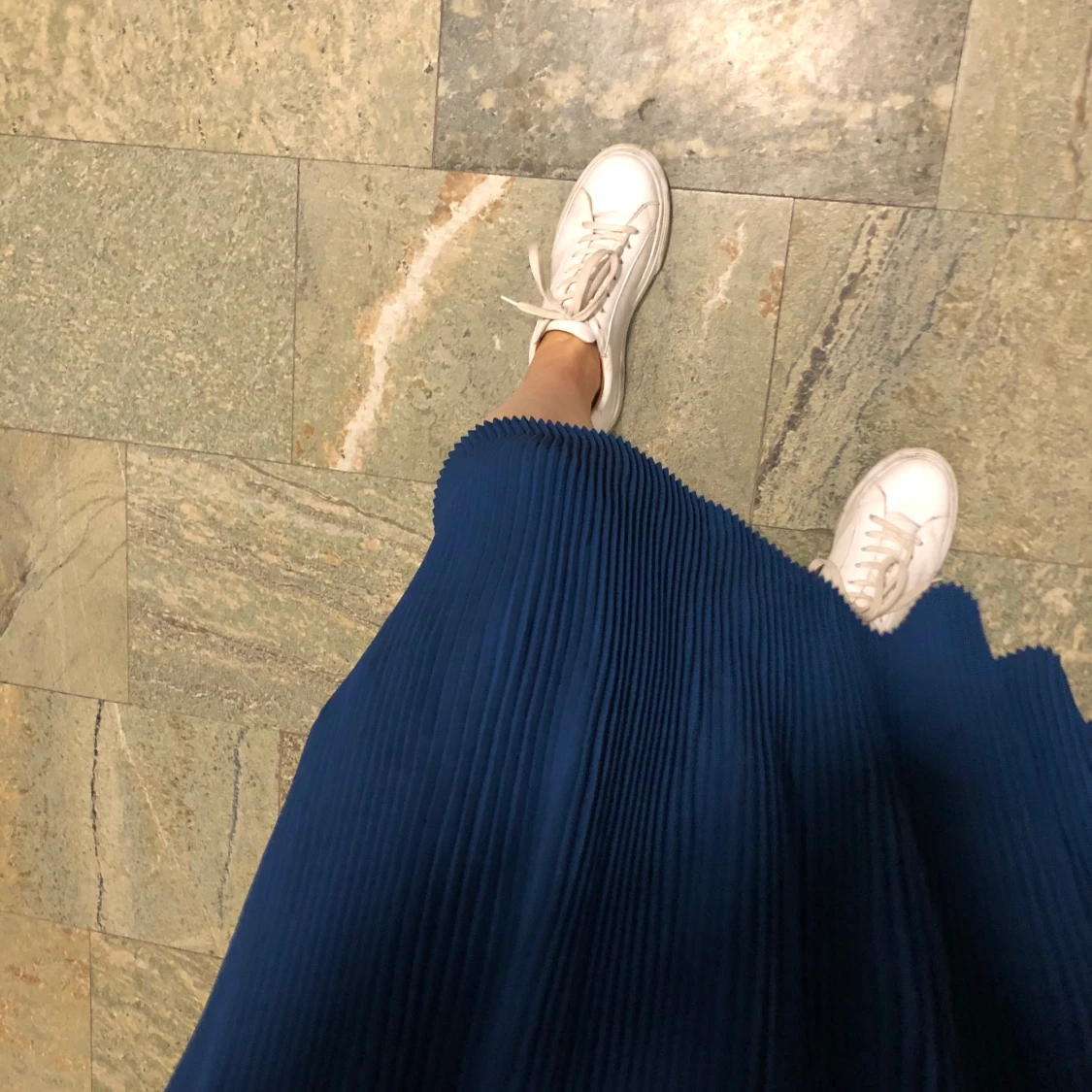 Blå plisserad kjol från Samsøe Samsøe  - 91