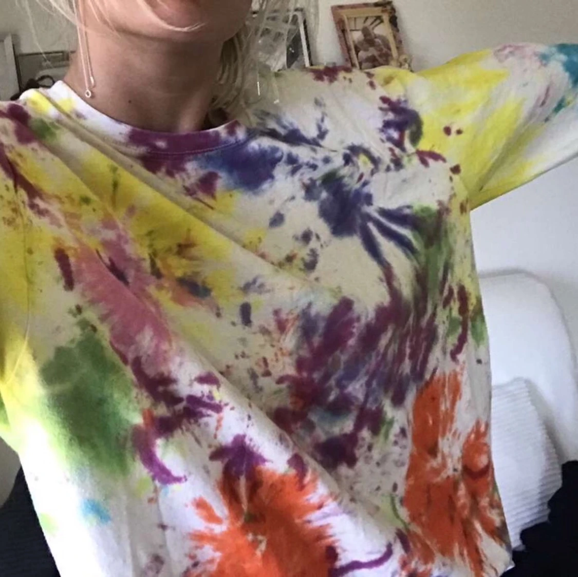 tie dye långärmad - 91