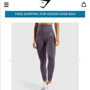 Gym Shark energy seamless strl S - Gratis frakt och helt oanvända! Råkade beställa en storlek för stor men annars älskar jag hur de ser ut. :) 