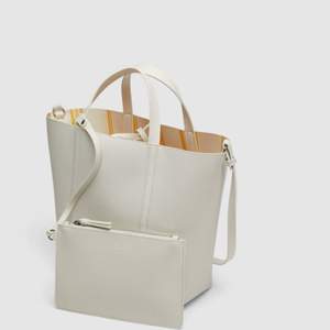 Super fin vit sommar väska från Zara! Aldrig använd & prislappen finns kvar! 