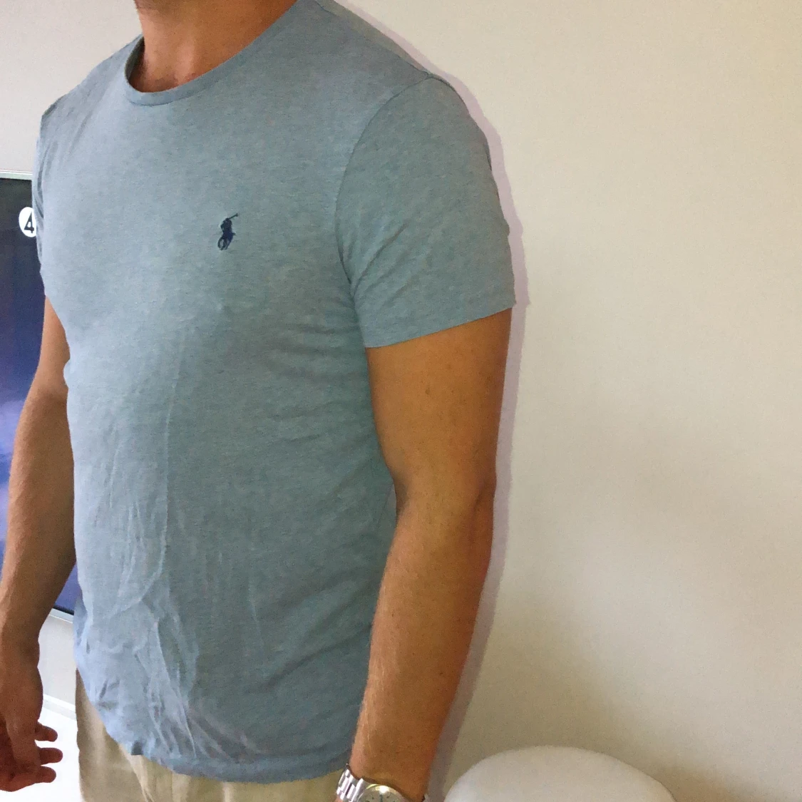 Blå tröja från Ralph Lauren 