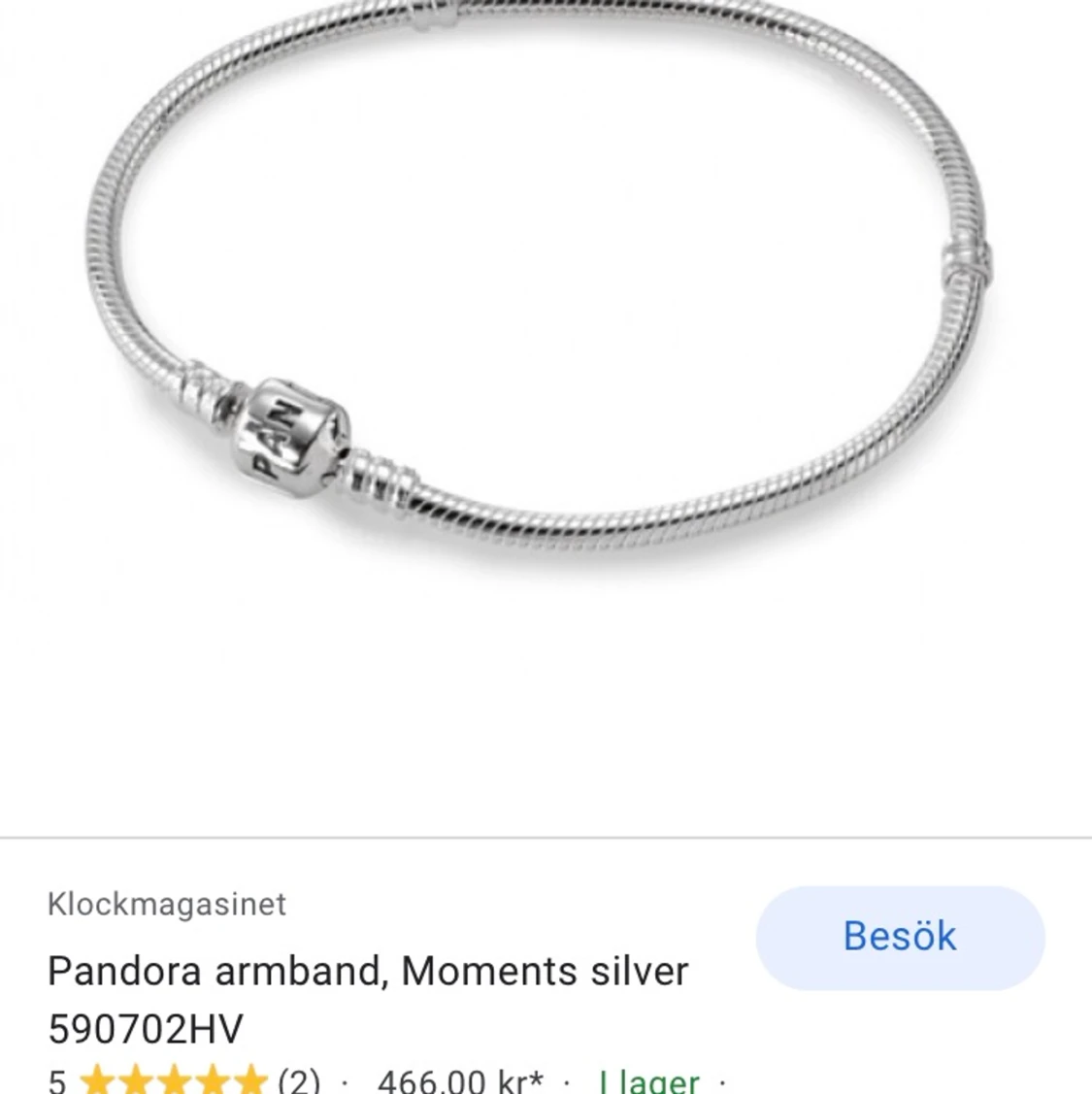 Pandora berlockarmband