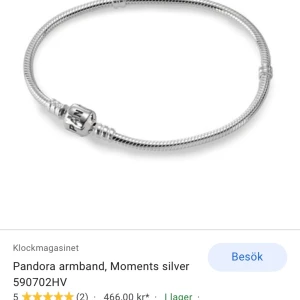 Pandora berlockarmband - Helt nytt berlockarmband från pandora☺️💕