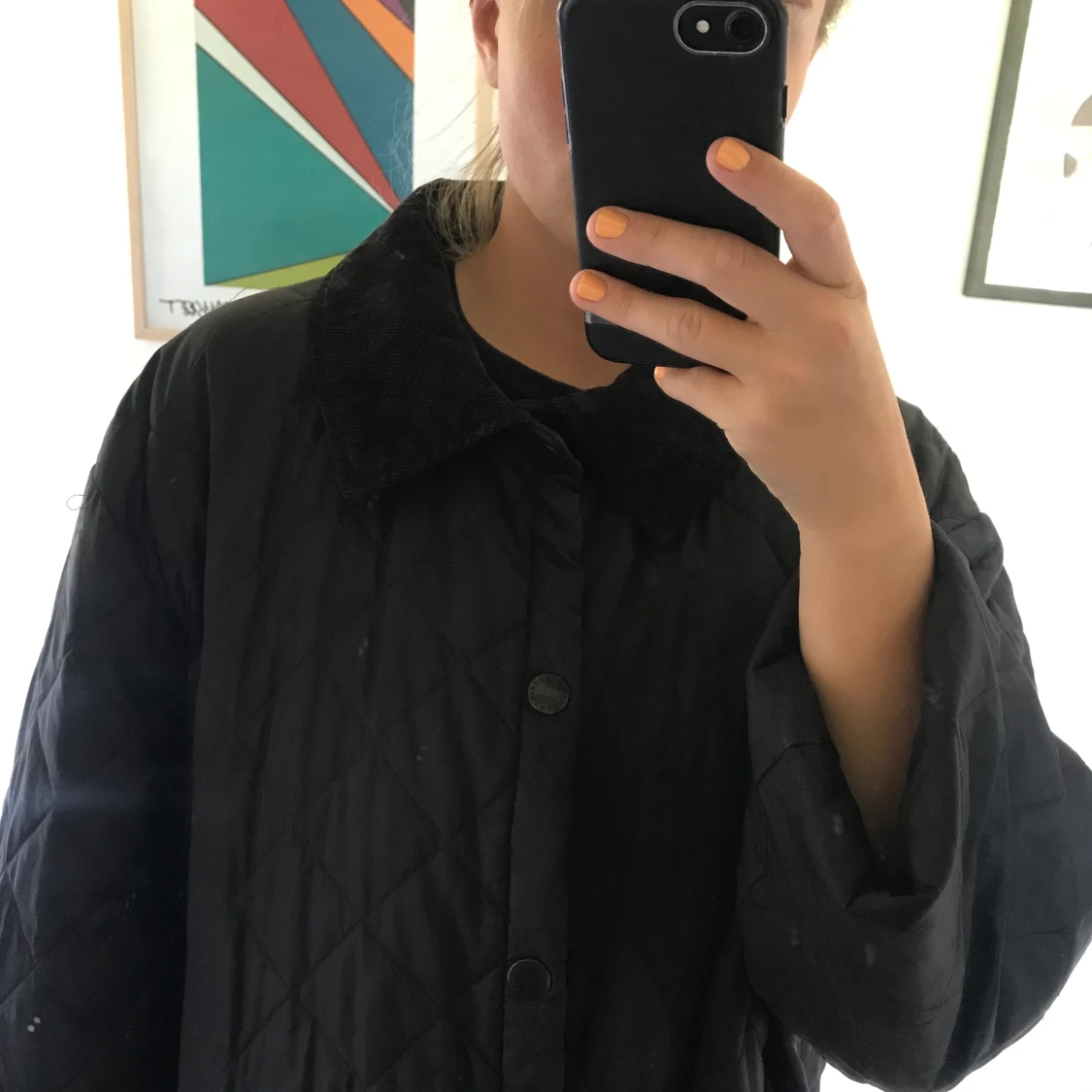 Barbour quiltad kappa - 90