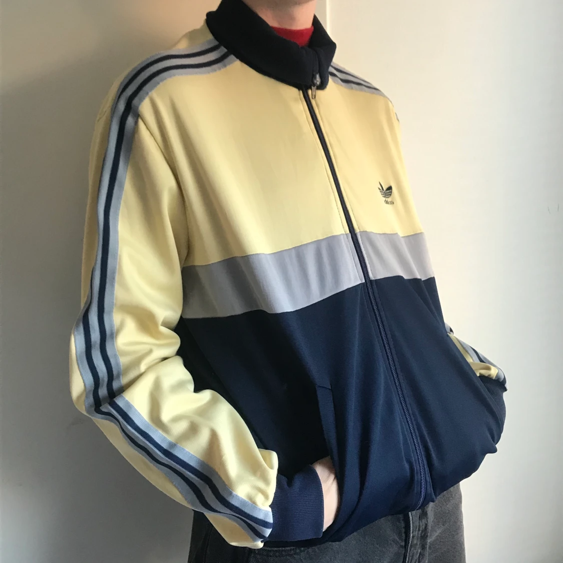 vintage adidasjacka - 90