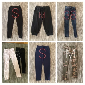 Byxor  - Olika byxor antingen oandvända eller lite andvänt. 25:-/st