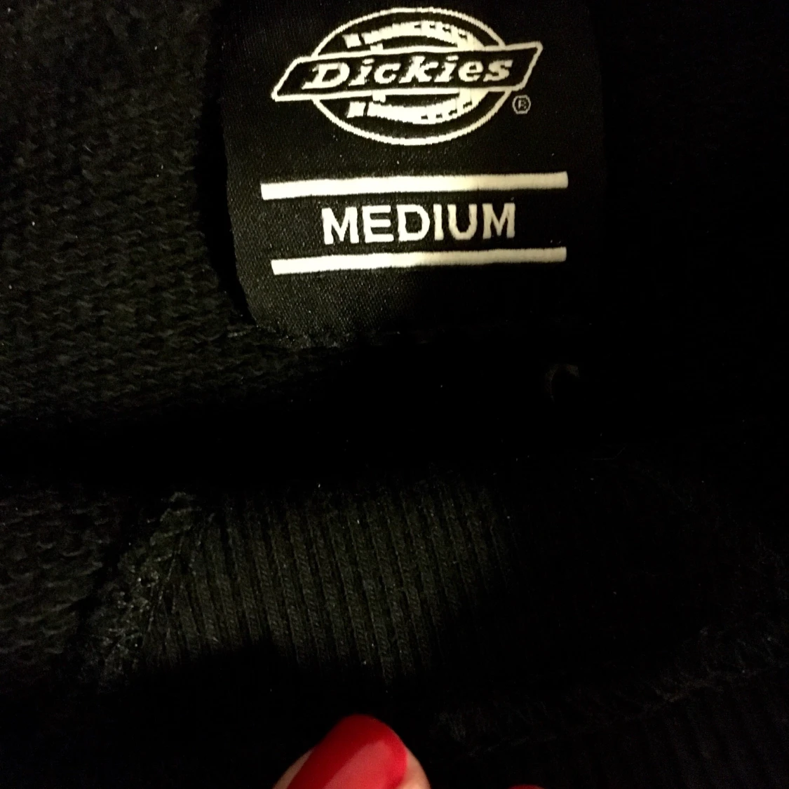 Dickies tröja sweatshirt svart M - 90