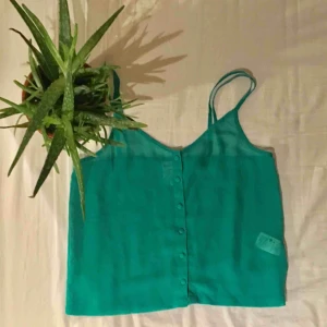  - Jättefint grönt seethrough linne från monki i storlek s. Säljer eftersom att det tyvärr är för litet för mig. Tar emot swish och frakt tillkommer:)