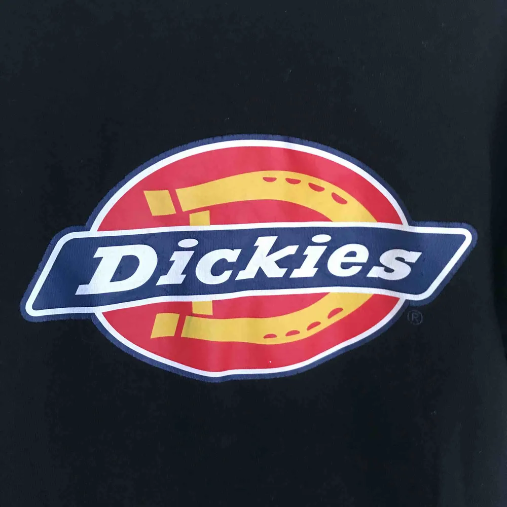 Cool svart t-shirt från Dickies. Köptes för 300kr. Köpare står för frakt. Passar som storlek xxs -s beroende på önskad passform. T-shirts.