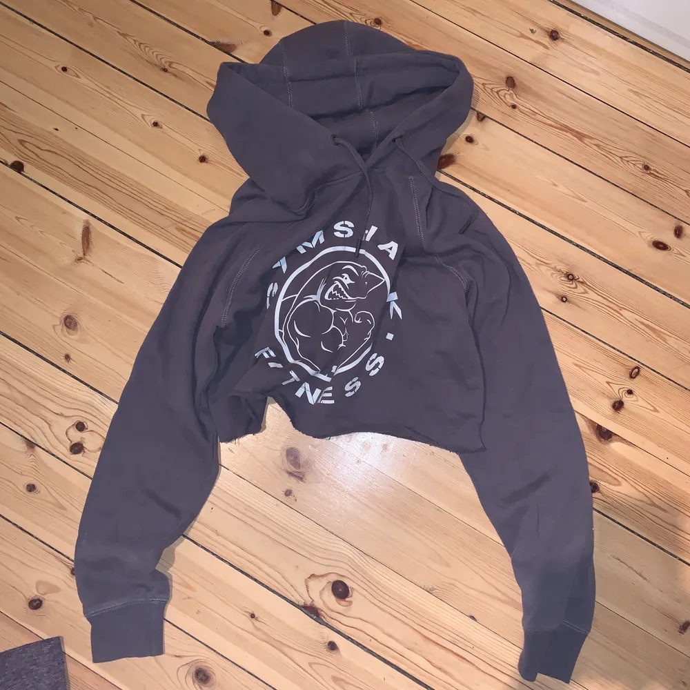 Tränings hoodie från gymshark. Fint skick storlek S . Hoodies.