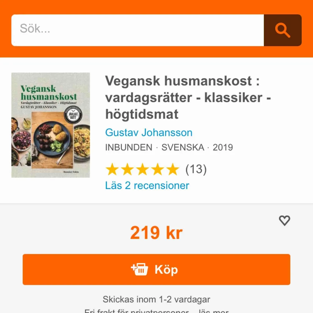 Helt nya kokböcker om veganskmat. Nypris 500kr . Övrigt.