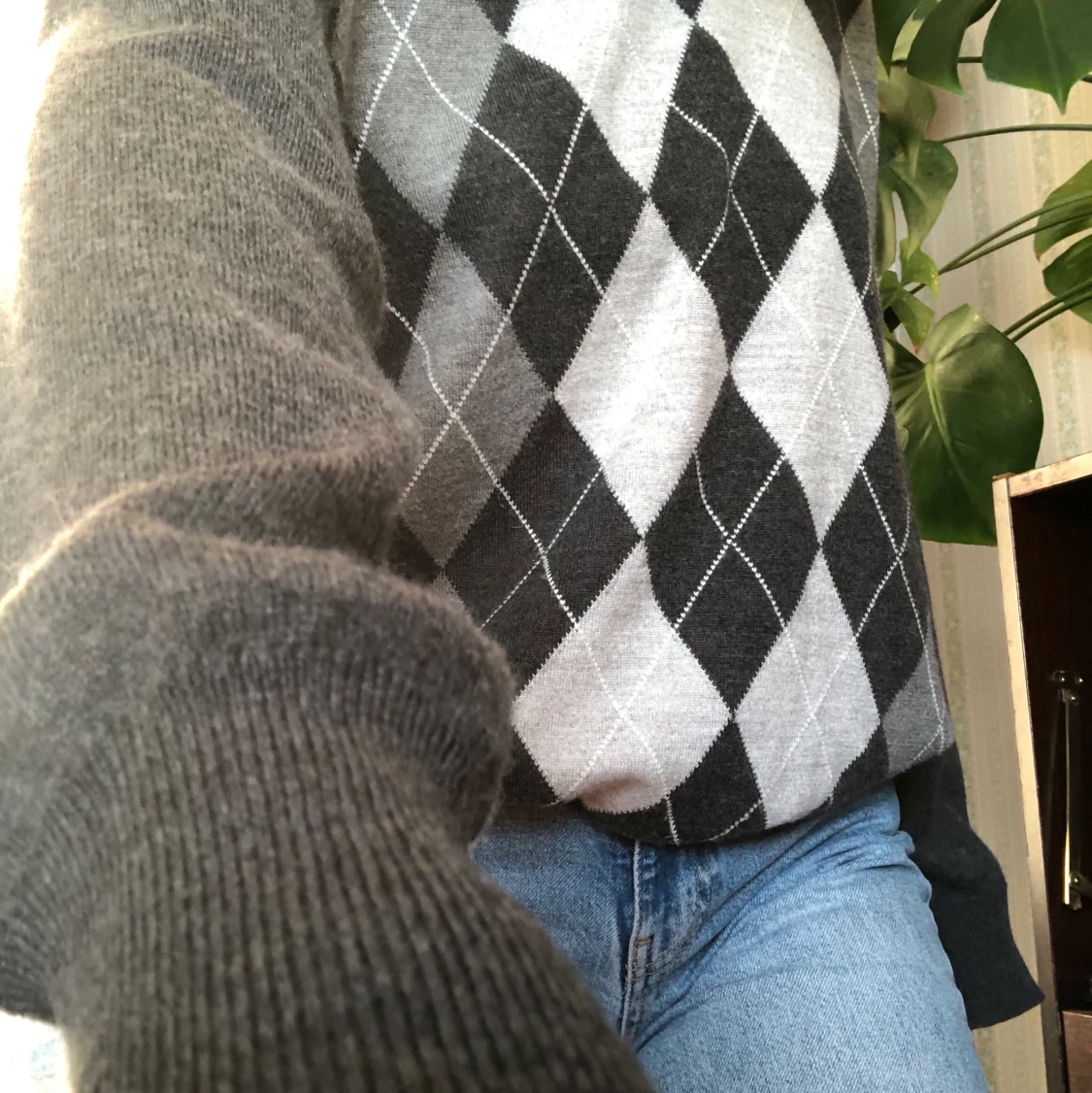 stickad tröja  - 91