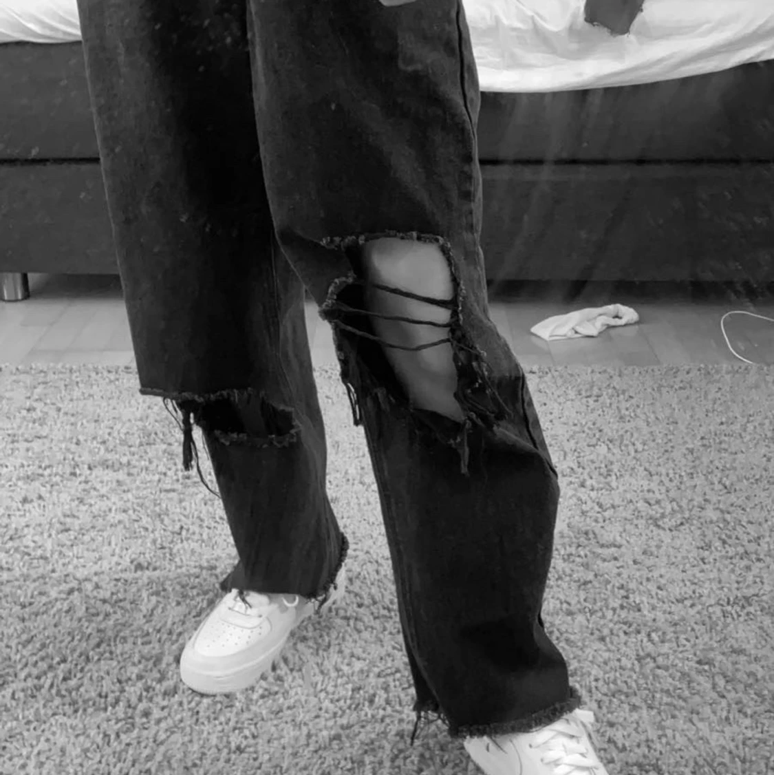 90s ripped jeans  - 90