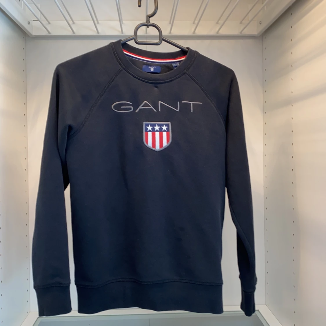 Mörkblå gant tröja - 91