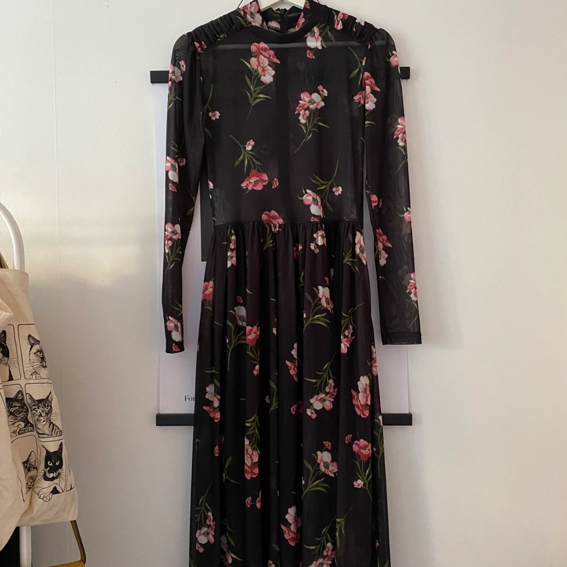 Blommig långklänning - 90