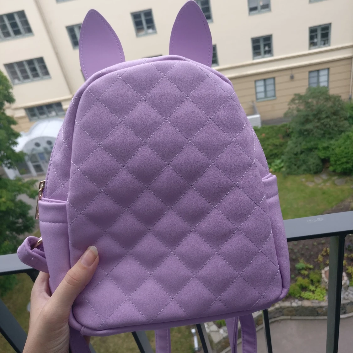 Snygg och lyxig lila kanin väska ✨🐇