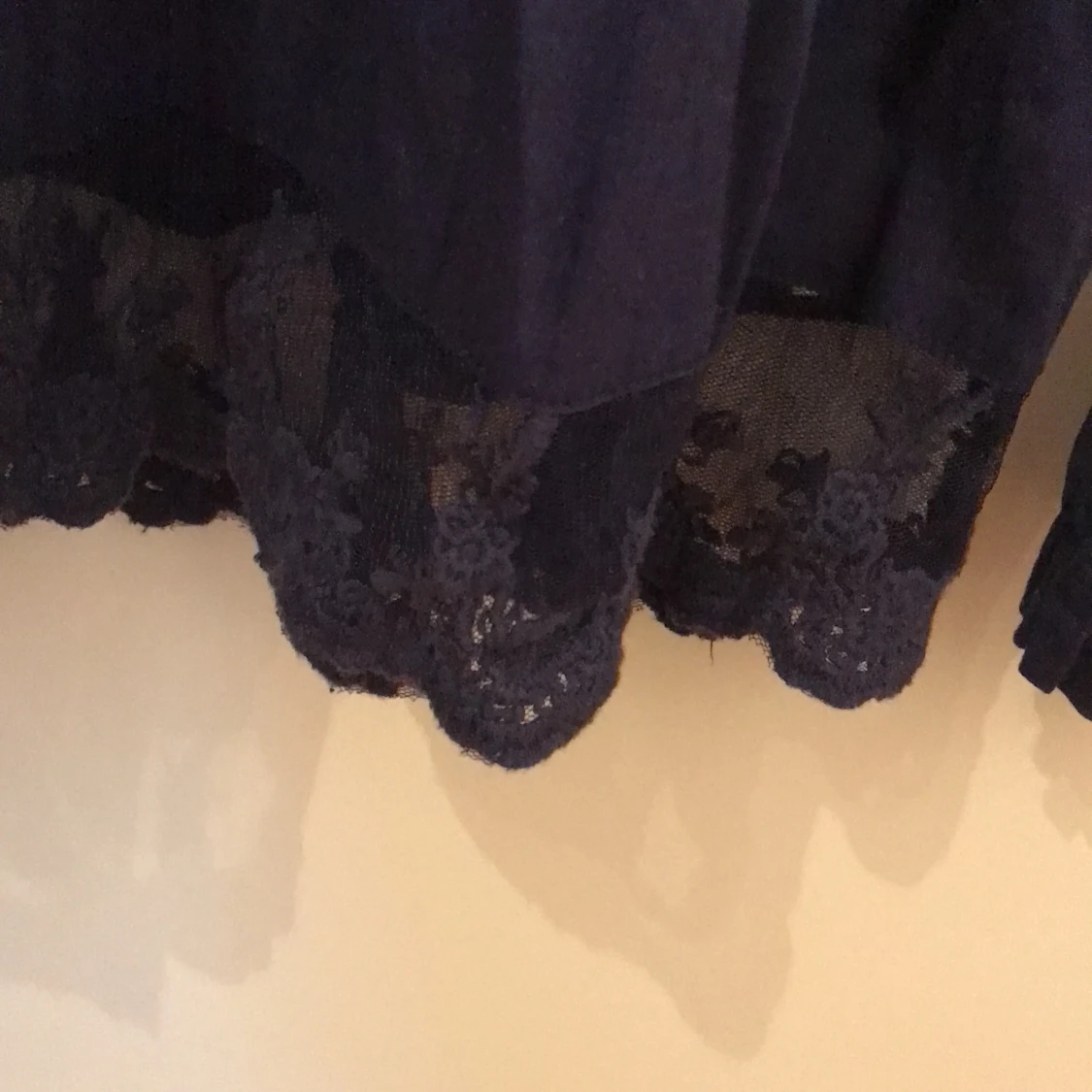 Marinblå blus  - 90