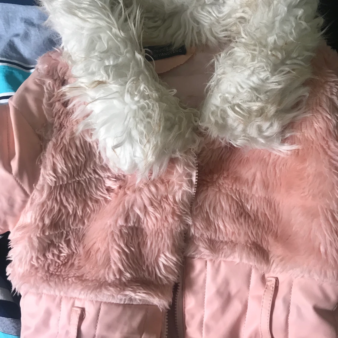 Söt rosa vinter jacka in storlek 36/38 - 91