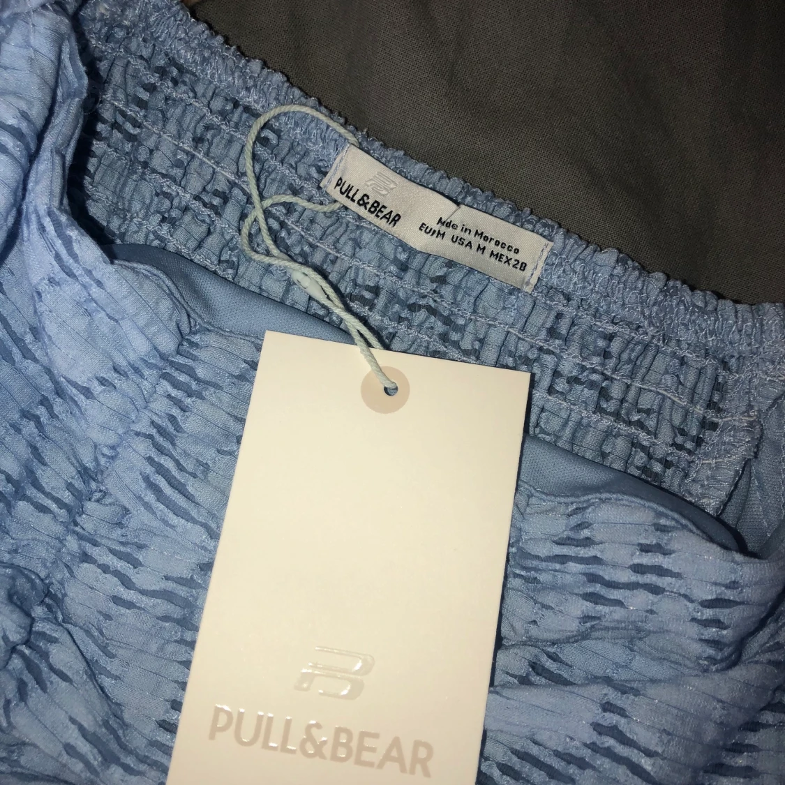 Ljusblå topp/blus  - 91